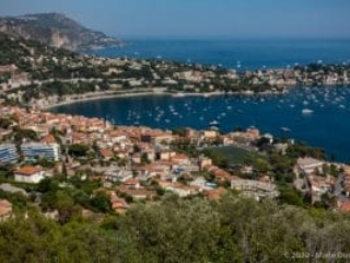 Nice, view from Mont Alban Fort
