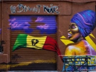 Marseille, Le Cour Julien, street art