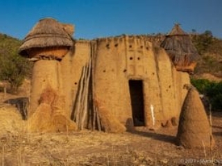 Kara region, Koutammakou, Takyenta (mud house), Togo