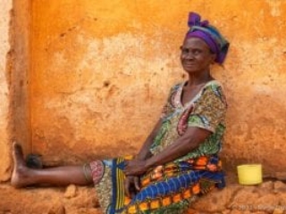 Lady in Kpalimé, Togo