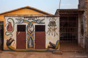 Abomey, voodoo temple, Benin