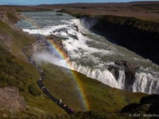 Golden circle, Gullfoss waterfall