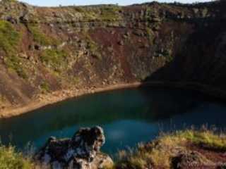 Golden circle, Kerid crater